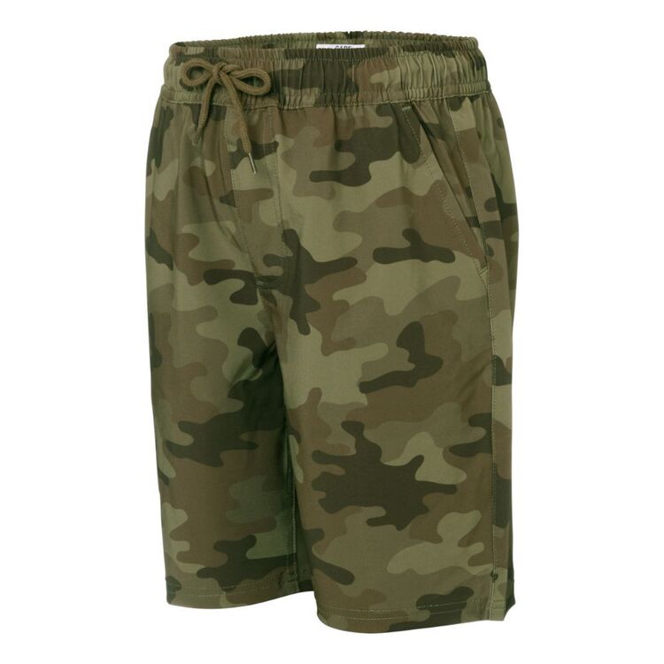 Cape Youth Boys Volley Camo Shorts Camo