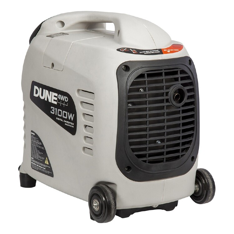 Dune 3100W Enclosed Inverter Generator Grey 3100W