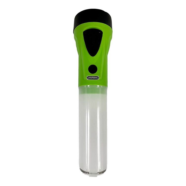 Life+Gear 220 Lumen Rechargeable 3 In 1 Adventure Torch Green