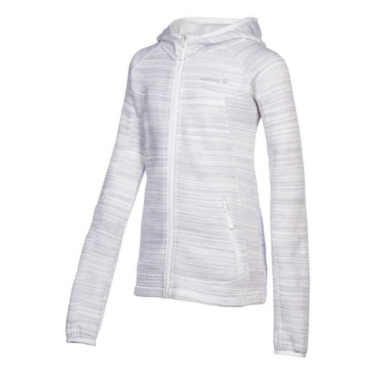 Cederberg Girls' Araroa Tech Zip Fleece Silver