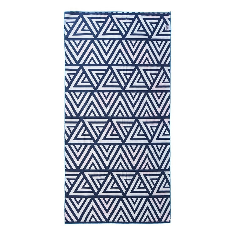 We Love Summer Sand Free Beach Towel Blue Ocean