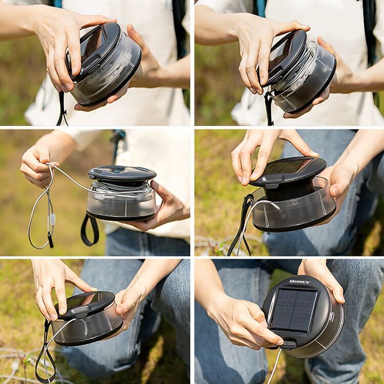 Dorcy 100 Lumens Solar Rechargeable String Lights Multicoloured 40 Lumens