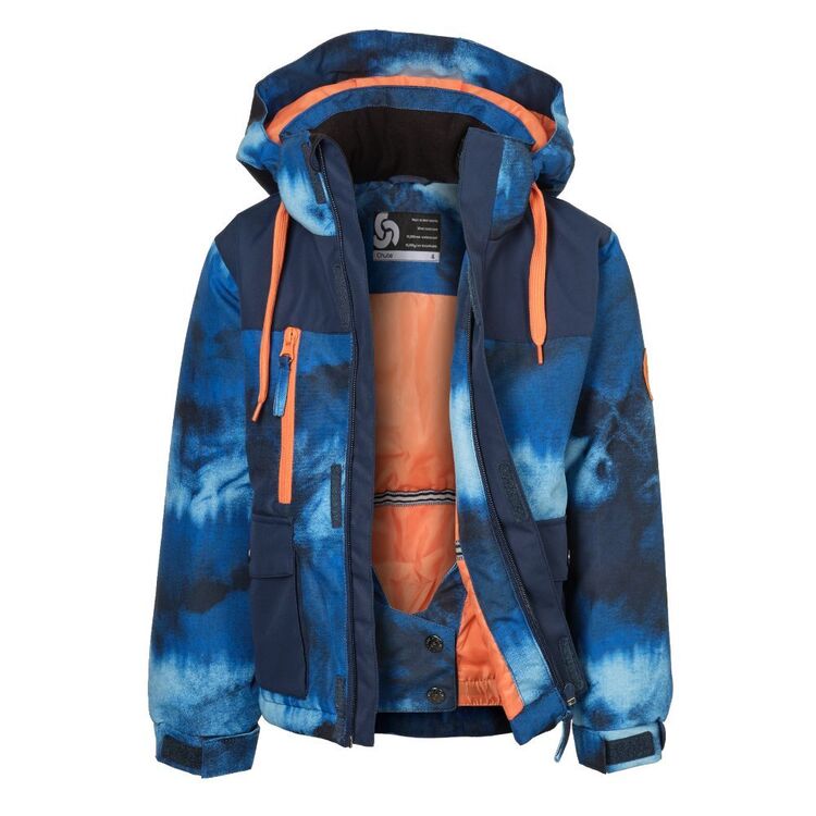 Chute Kids Cornice 2 Snow Jacket Blue Tie Dye