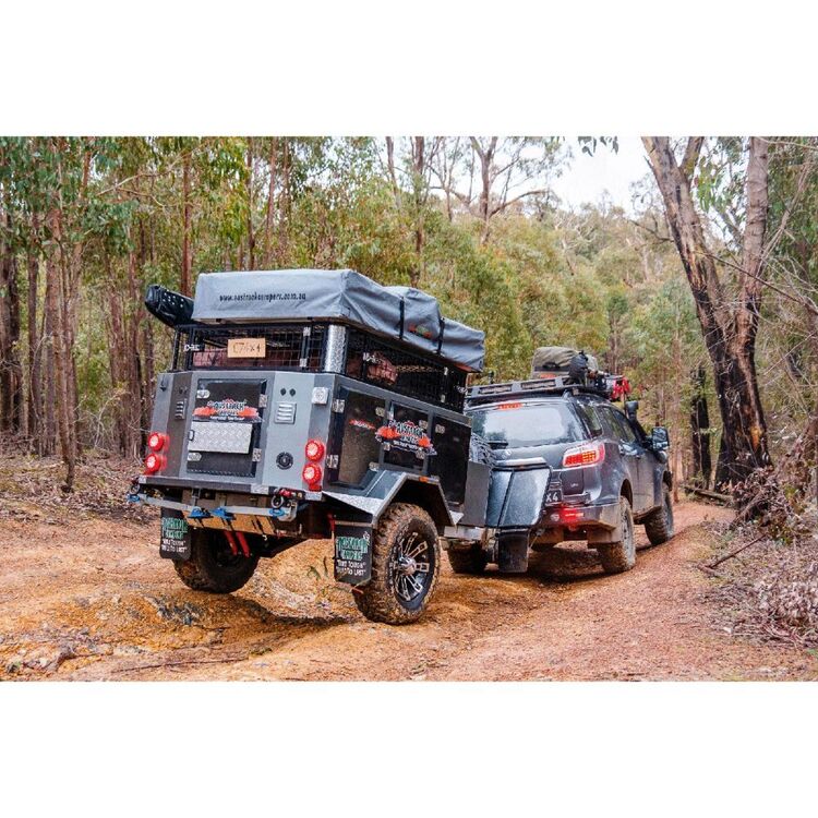 Austrack Simpson X Rooftop Camper Trailer Grey