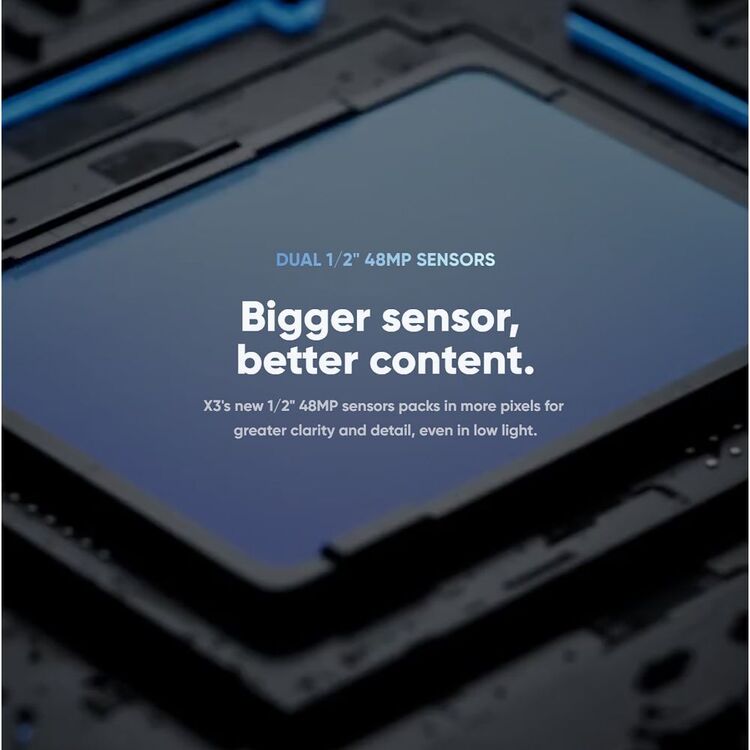 Insta360 ONE RS 1-Inch 360 Action Cam Black