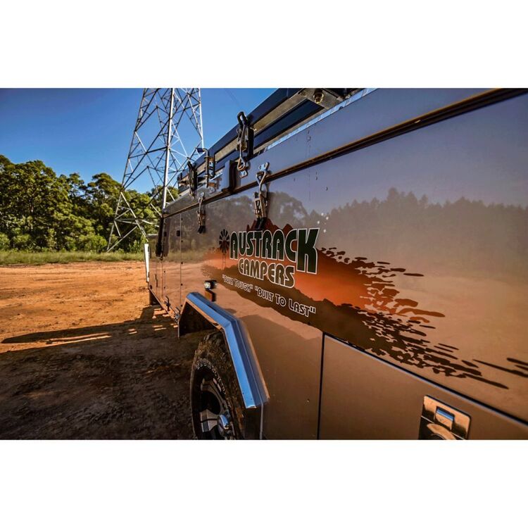 Austrack Plenty X Double Folding Offroad Camper Trailer Grey