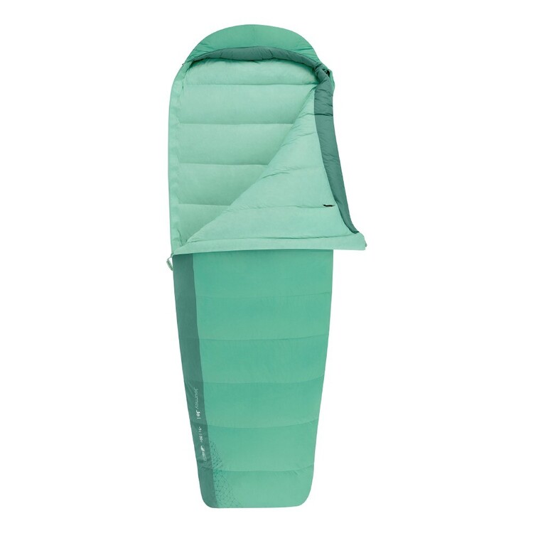 Sea To Summit Journey I Women's Down -1° Sleeping Bag Regular Green Peacock & Emerald