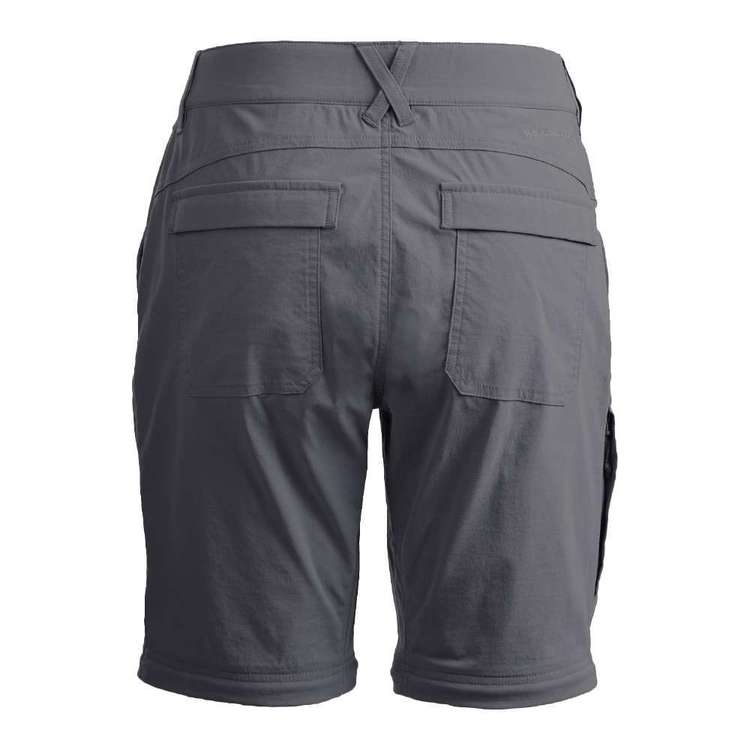 Mountain Designs Women's Bellarine Convertible Pant Charcoal