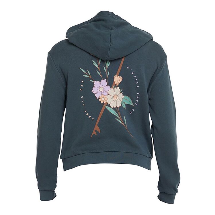 O'Neill Youth Girls' Scobie Slate Fleece Hoodie Slate