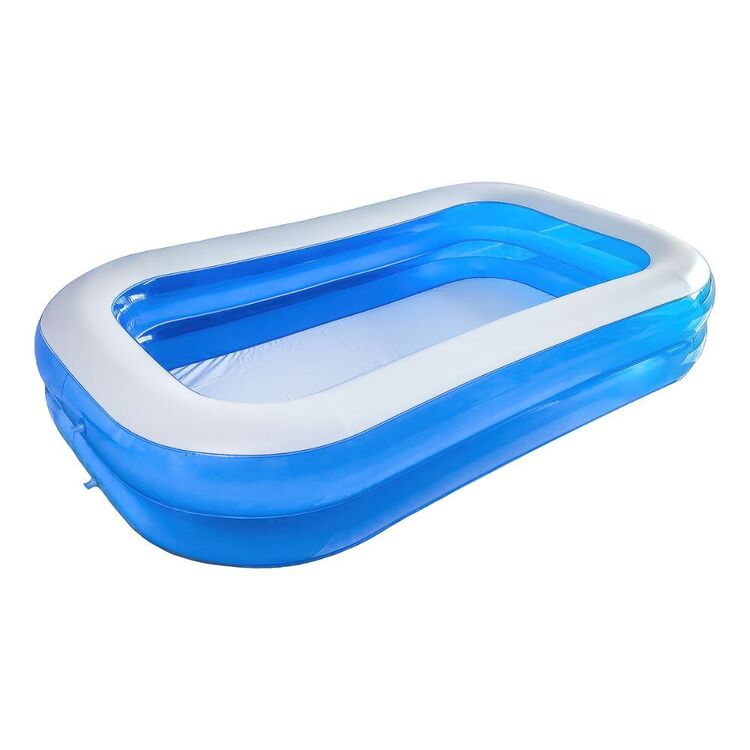 We Love Summer Family Pool Blue & White 2.1 x 1.25 m