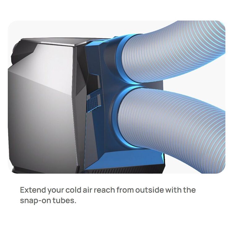 EcoFlow Wave Portable Air Conditioner Black & Grey