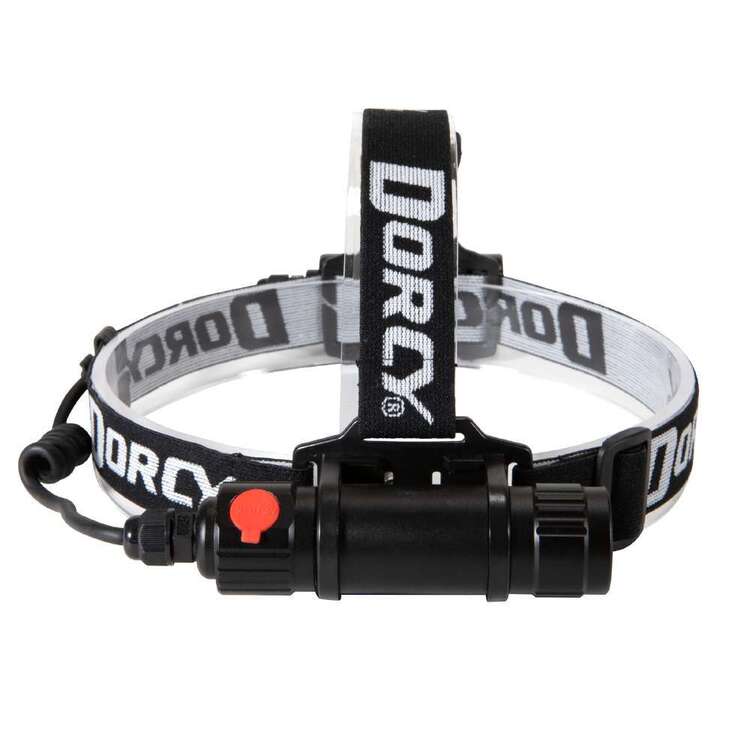 Dorcy 1000 Lumen Rechargeable Focus Headlamp Black 1000 Lumens