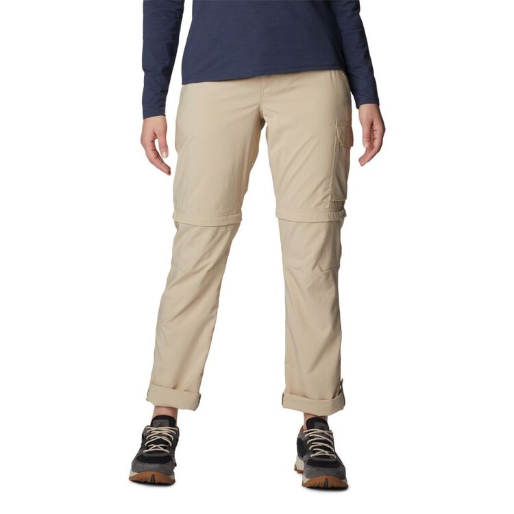 Columbia Women's Silver Ridge Utility Convertible Pants Ancient Fossil