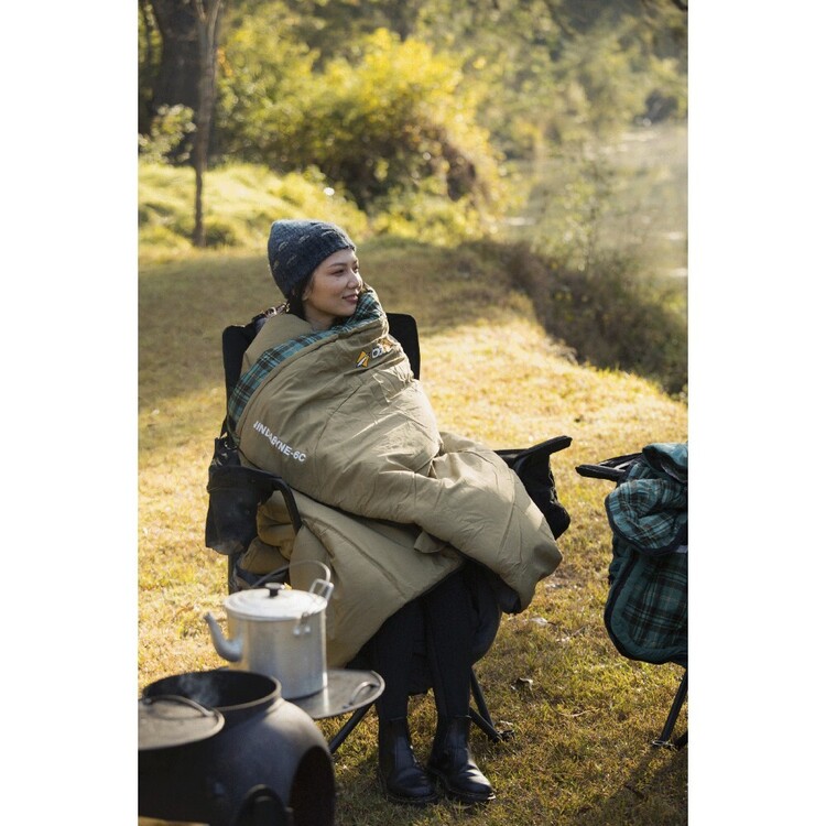 Oztrail Jindabyne -6°C Single Sleeping Bag Olive Single