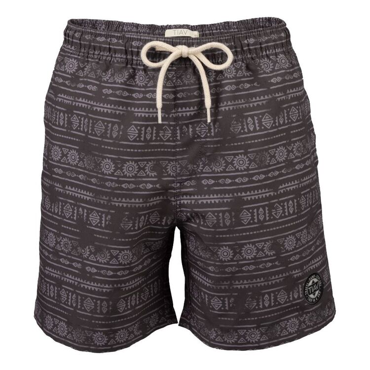 Trip In A Van Kids PTD Volley Shorts Mono Tribal Stripe Aop