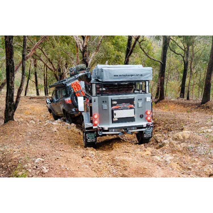Austrack Simpson X Rooftop Camper Trailer Grey