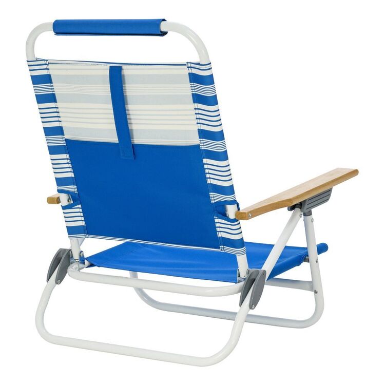 Life! Deluxe Chair with Table Blue Nautical