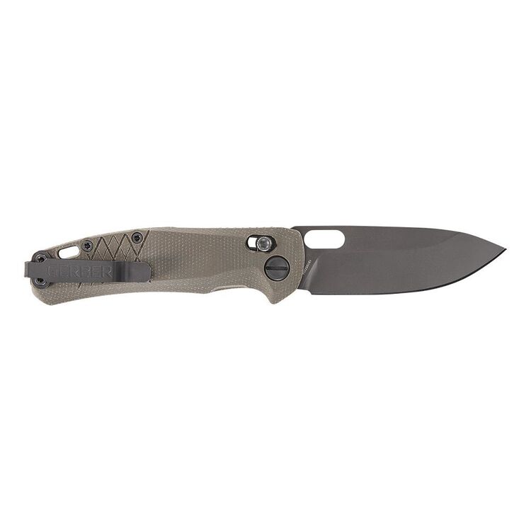 Gerber Scout Clip 440A Folding Knife Tan