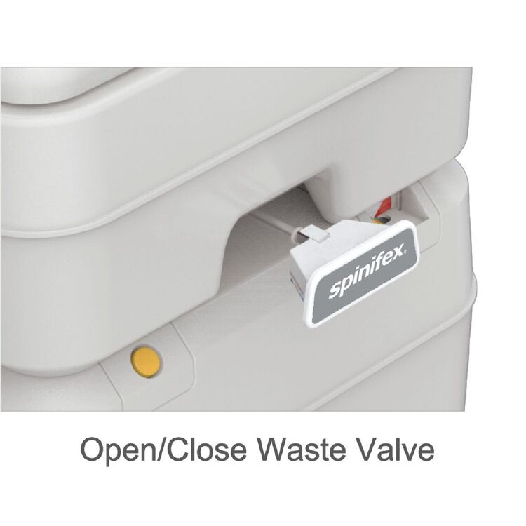 Spinifex 20L Deluxe Portable Toilet Grey 20 L