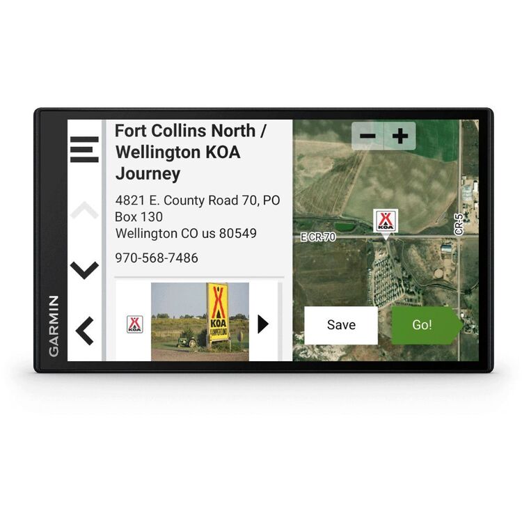 Garmin RV 795 7" RV Camper GPS Satellite Navigator Black