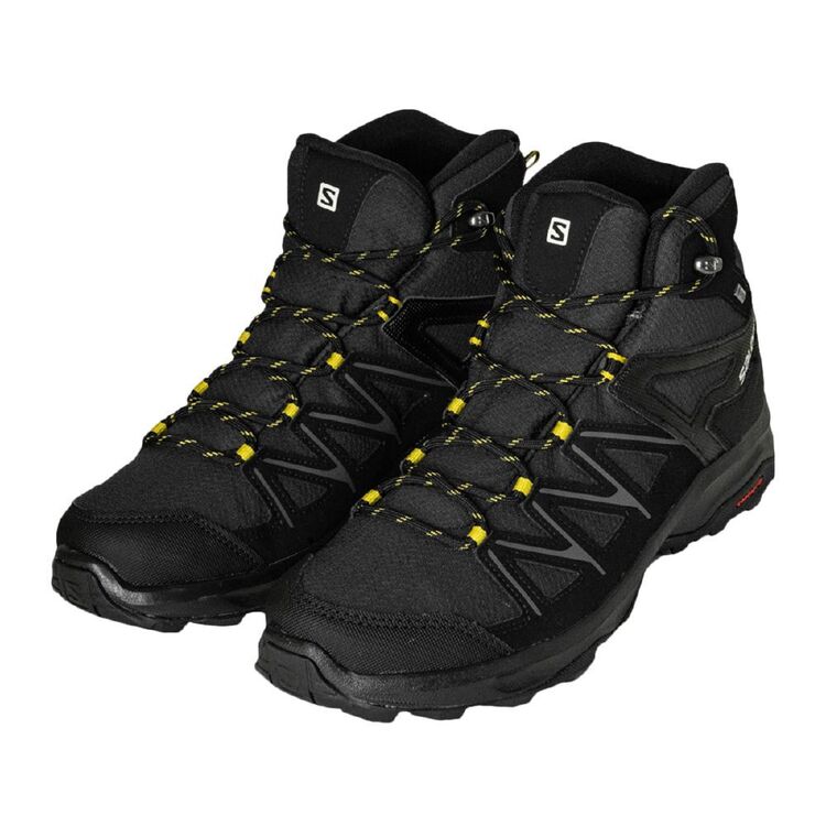Salomon Men's Daintree Gore-Tex Mid Hiking Boots Night Sky, Black & Antique Moss