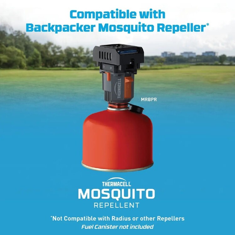 Thermacell Backpacker Mat Only 24hr Refills Grey