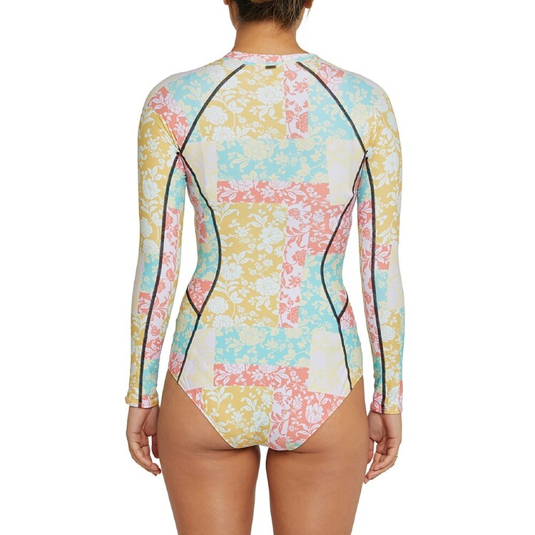 O'Neill Women's Laney Olivia Print Surfsuit Aqua