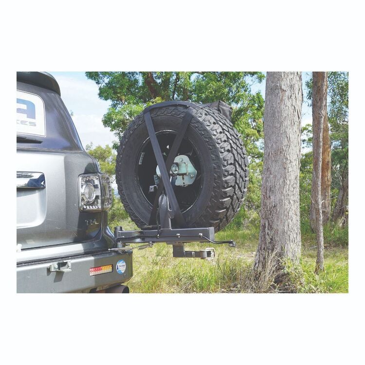 MSA 4X4 Rear Wheel Storage Bag Black