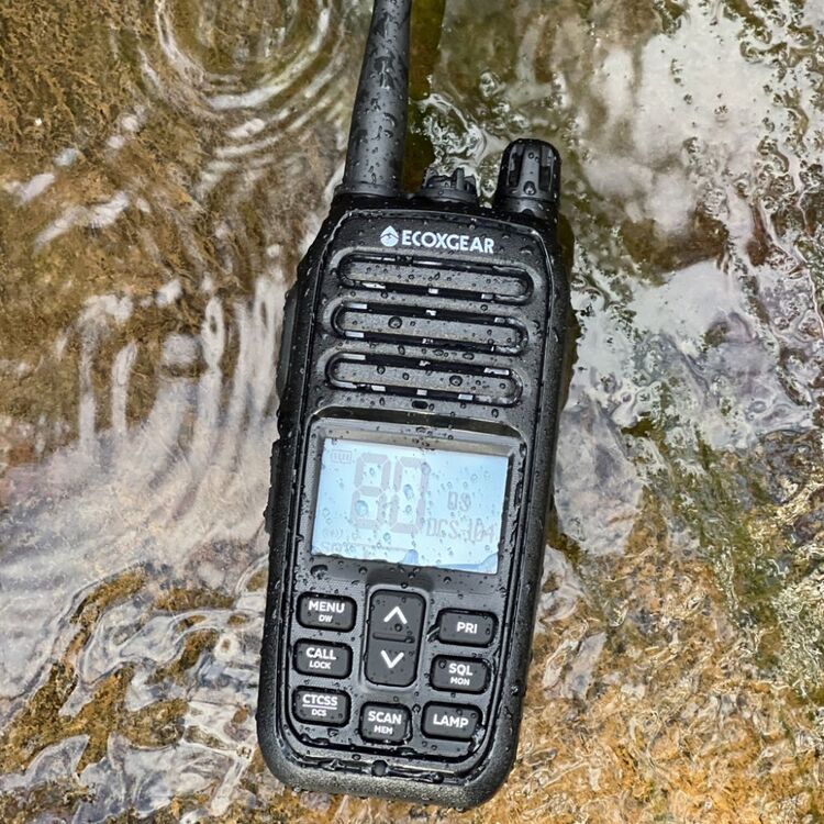 Ecoxgear 5 Watt UHF CB Radio Handheld Black 5 Watts