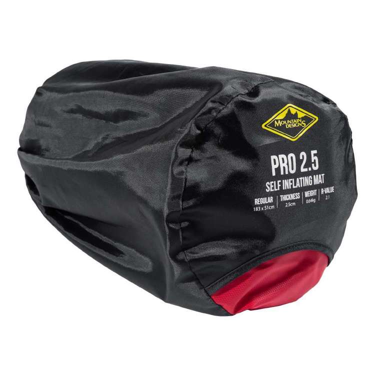 Mountain Designs Pro 2.5 Mat Standard Red Pompeian Red