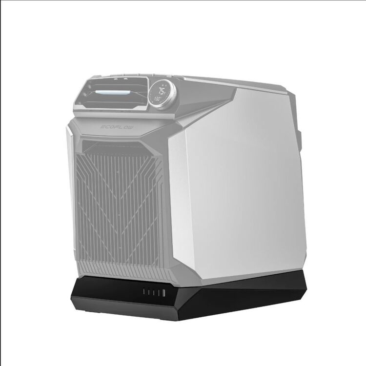 EcoFlow Wave Add-On Air Conditioner Battery Black & Grey