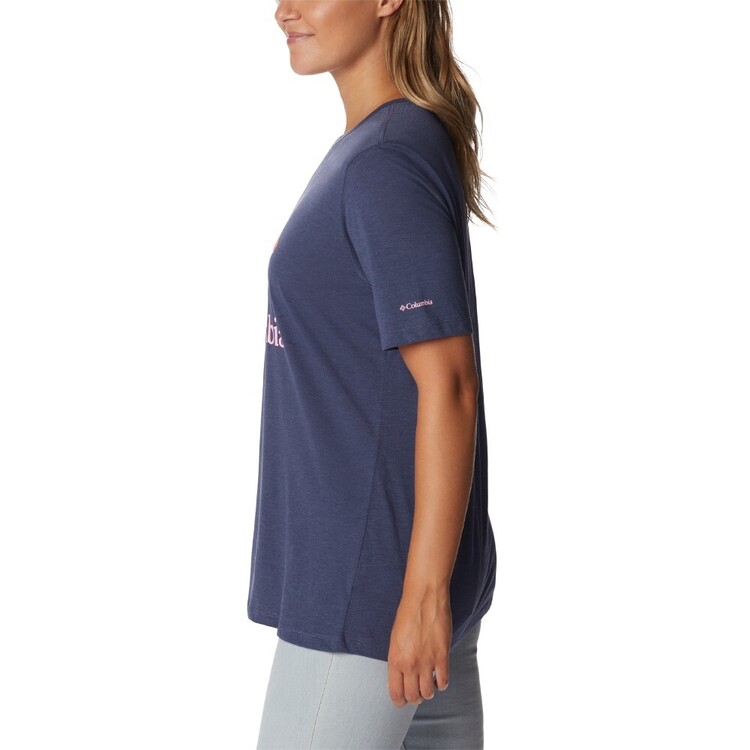 Columbia Women's Bluebird Day Crew Nocturnal Heather