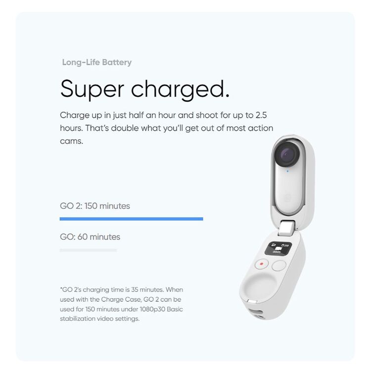 Insta360 GO 2 Action Cam White