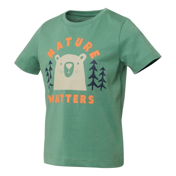 Cape Kids Boys Nature Matters Tee Green
