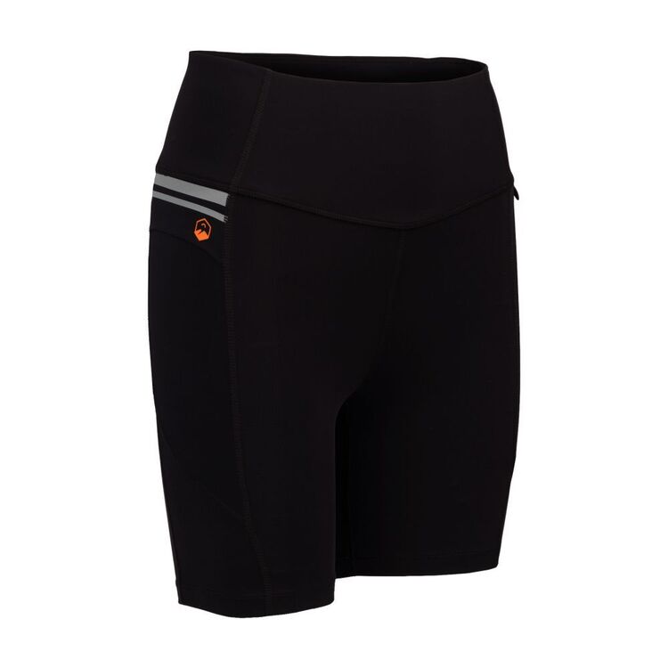 Cederberg Women's Trail Running High Rise Shorts Black