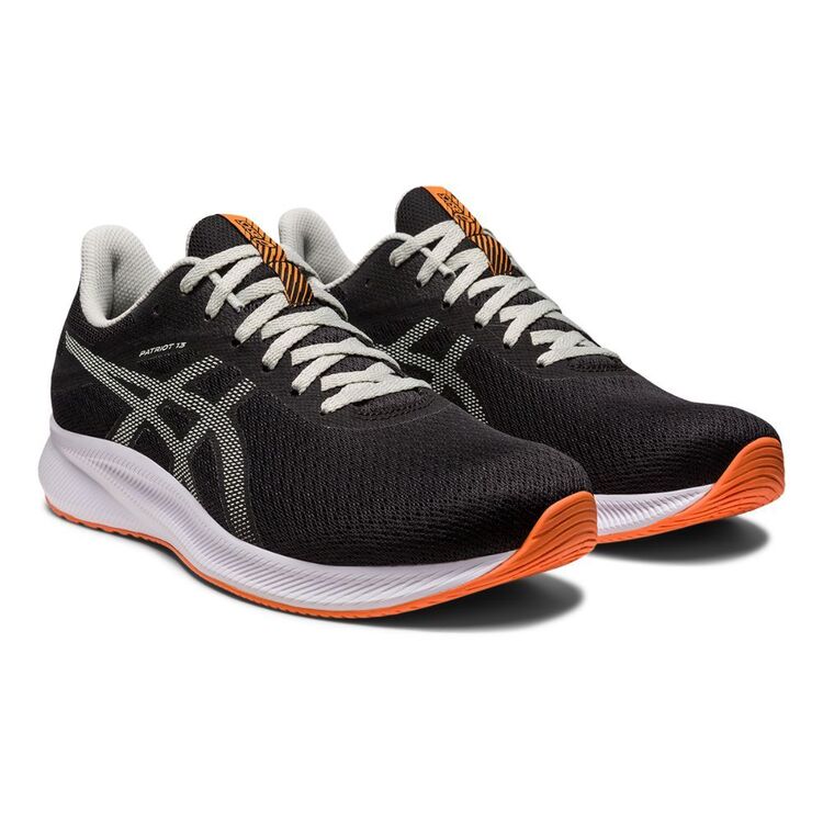 ASICS Men's Patriot 13 Running Shoes Black & Light Sage