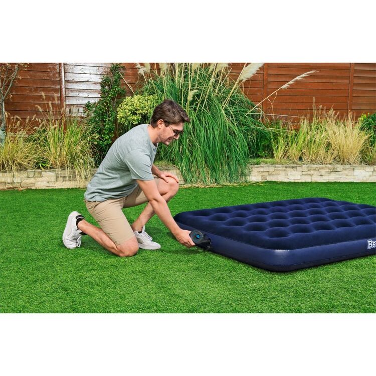 Spinifex Power Touch Battery Electric Airpump Black & Blue