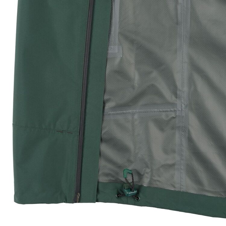 Mountain Designs Men's Stratus Rain Jacket Trekking Green
