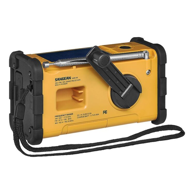 Sangean MMR-88 Portable Emergency Radio Yellow