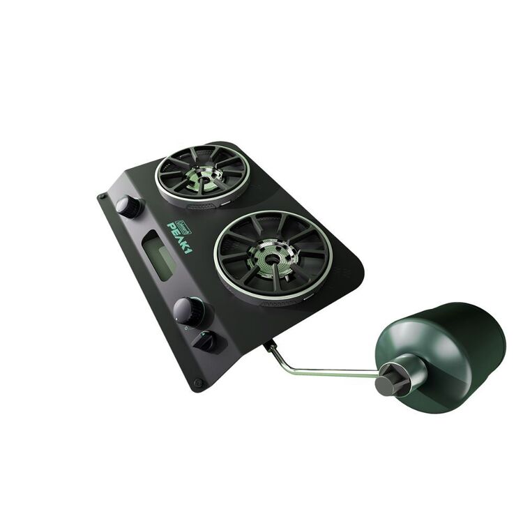 Coleman Peak1 2 Burner Stove Black