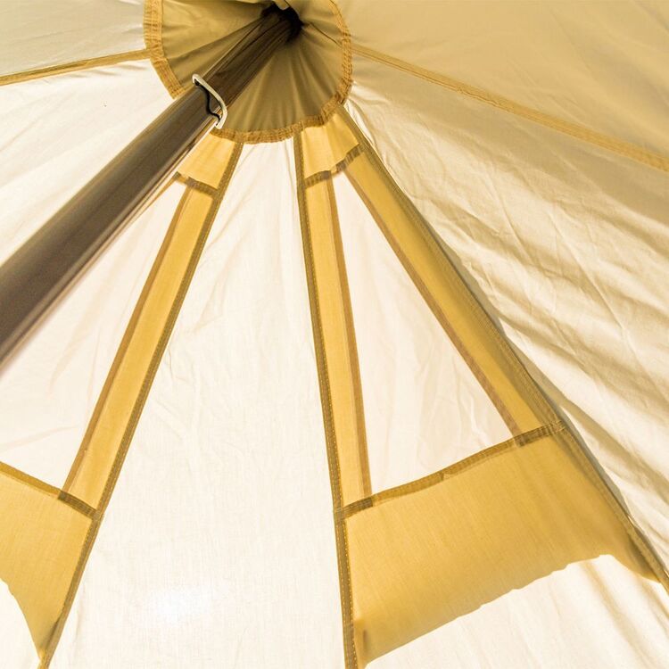 Yonder Outdoor Argyle Bell Tent Natural