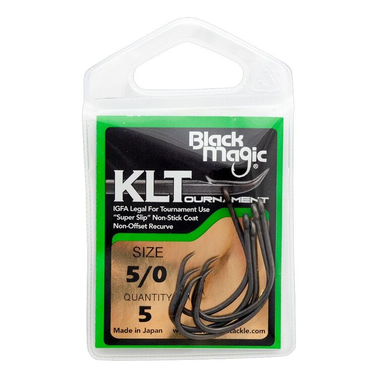 Black Magic KLT Small Hooks (5 Pack) Silver