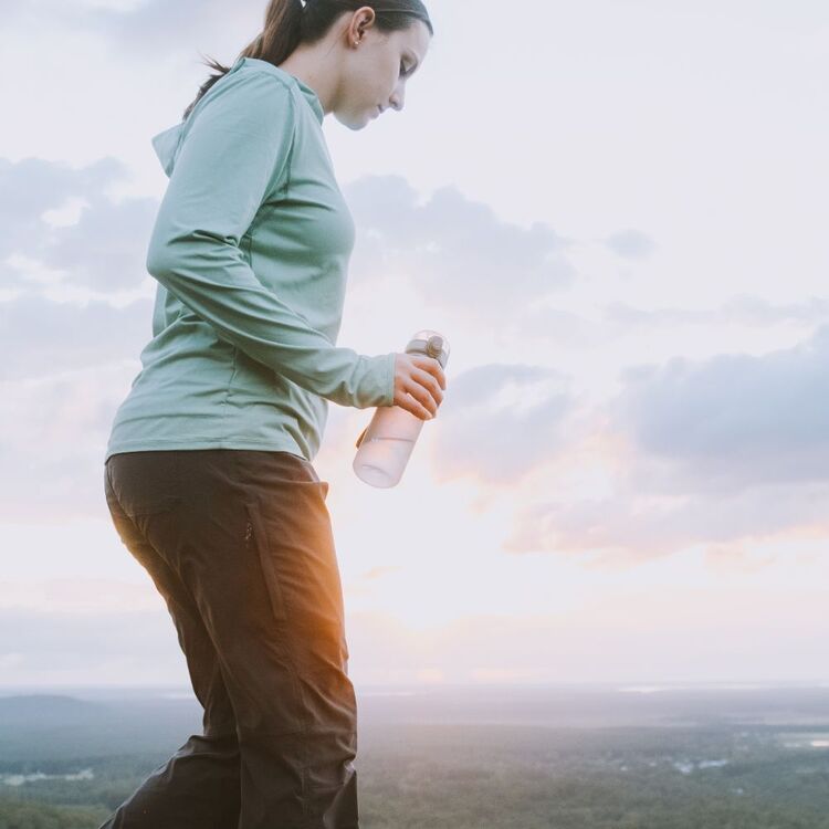 Mountain Designs Flip 500mL Bottle Grey 500 mL