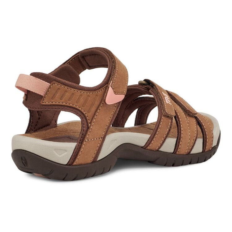 Teva Women's Tirra Leather Sandals Honey Brown
