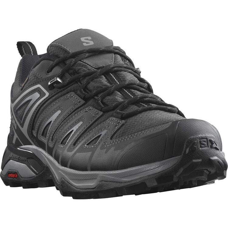 Salomon Men's X Ultra Pioneer Gore-Tex Low Hiking Shoes Phantom, Black & Quiet Shade