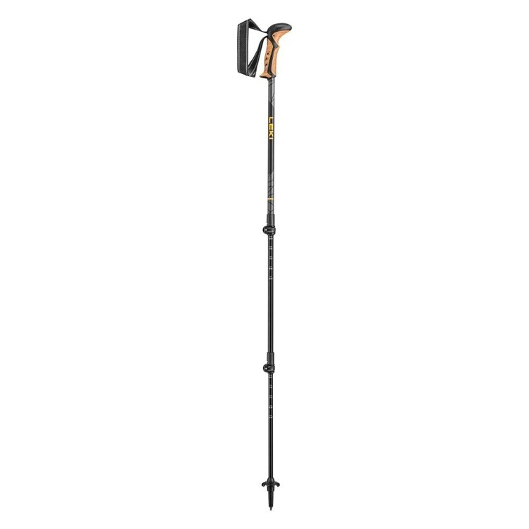 Leki Khumbu Lite Walking Poles Pair Anthracite & Mango