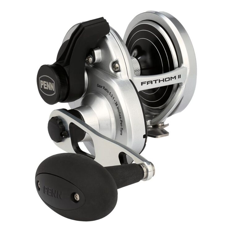 Penn Fathom II Lever Drag 40N Overhead Reel Multicoloured 40N