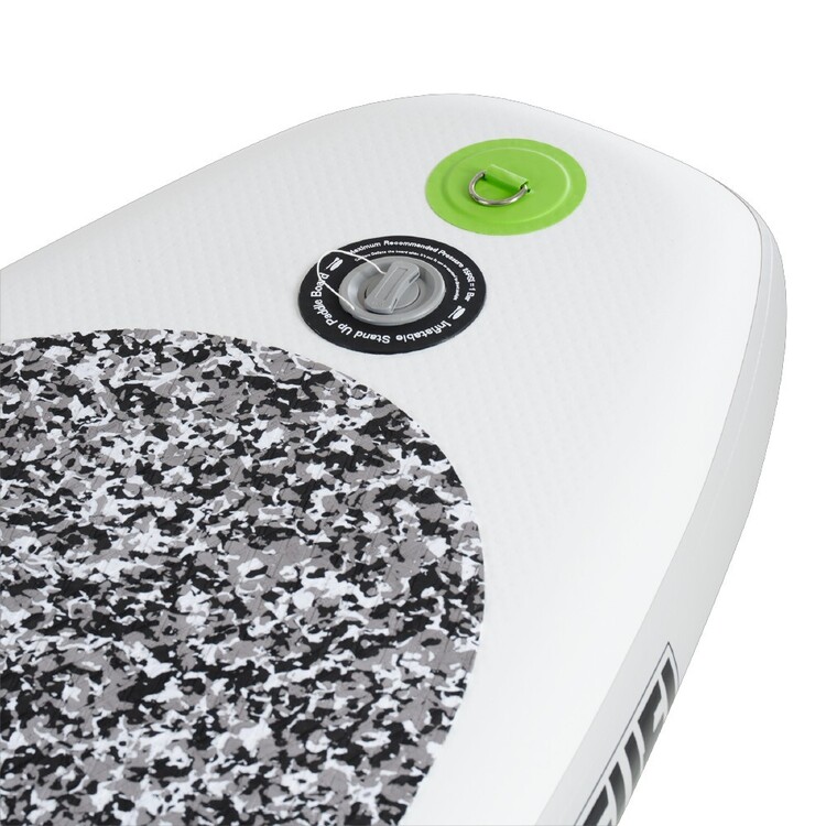 Fuel Aqua 10'2" Inflatable Stand Up Paddleboard Green 10 ft 2 in