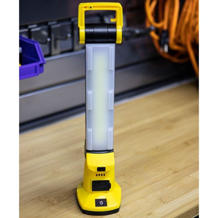 Dorcy Dual Flex 1300 Lumen Camp Light With Powerbank Yellow 1300 Lumens