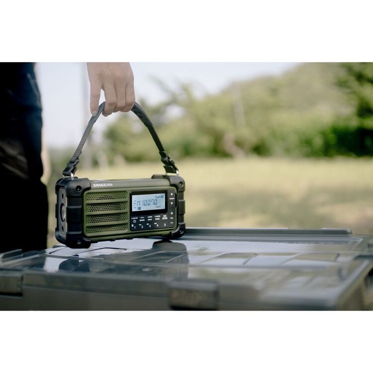 Sangean MMR99 Portable Emergency Radio Forest Green